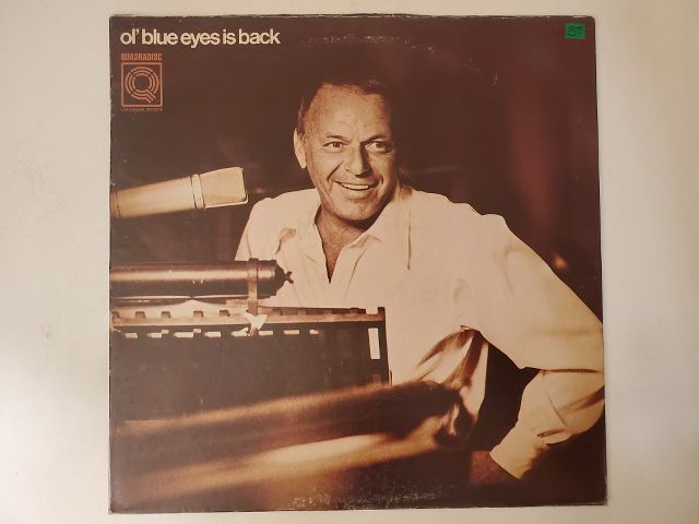 Frank Sinatra Ol' Blue Eyes Is Back vinyl record