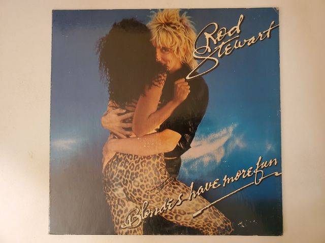 Rod Stewart Blondes Have More Fun vinyl record