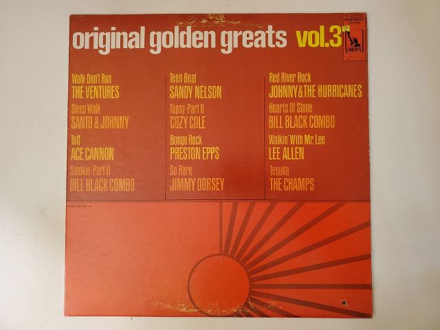 Various Artists Original Golden Greats Vol. 3 vinyl record