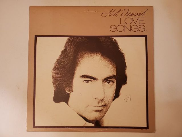 Neil Diamond Love Songs vinyl record