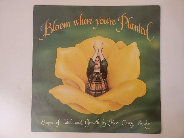 Rev. Carey Landry Bloom where you're Planted vinyl record