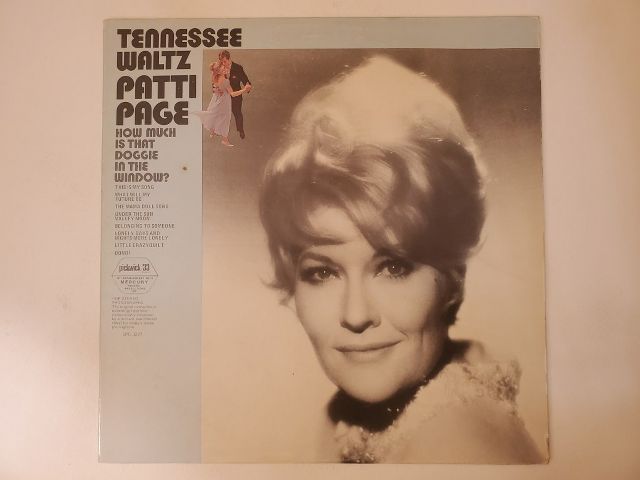 Patti Page Tennessee Waltz vinyl record