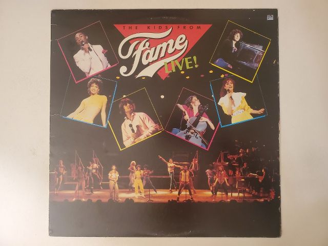 The Kids from Fame Live vinyl record