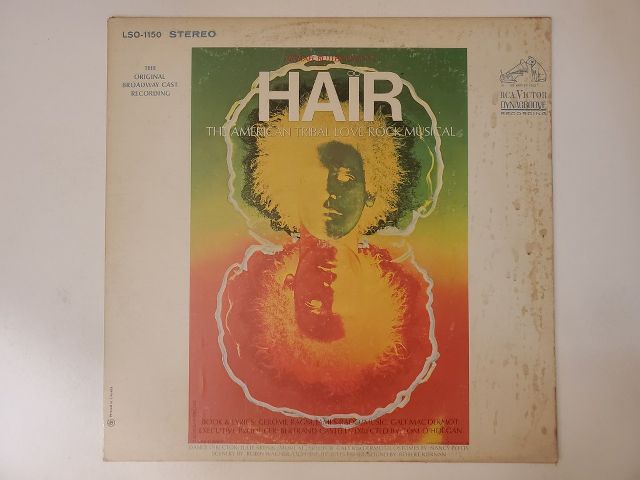 Original Broadway Cast Hair vinyl record