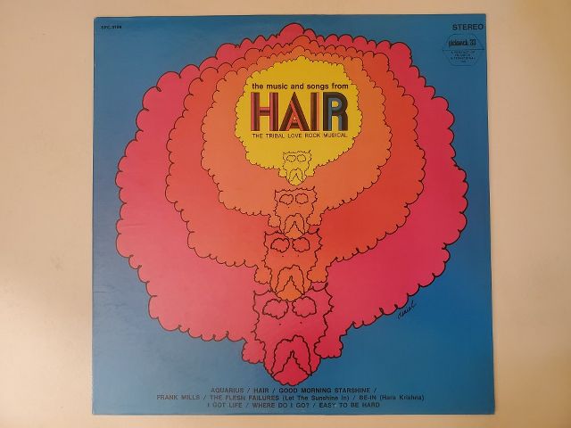 Various Artists Hair: The American Tribal Love-Rock Musical vinyl record