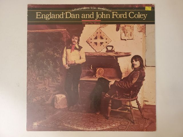 England Dan & John Ford Coley I Hear the Music vinyl record
