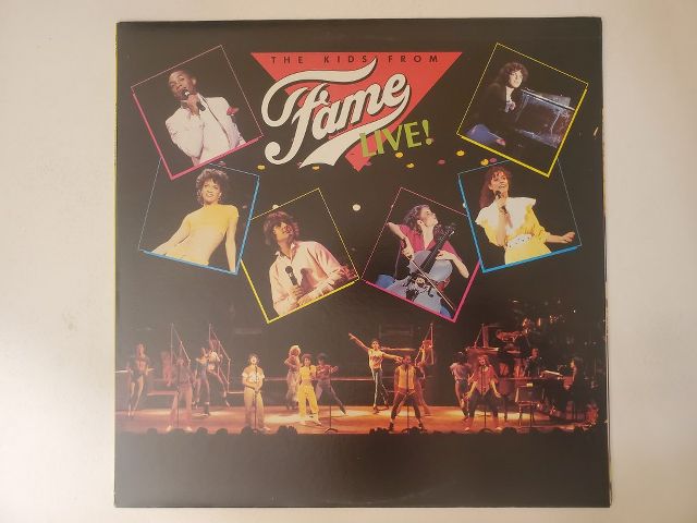 The Kids from Fame Fame! Live! vinyl record