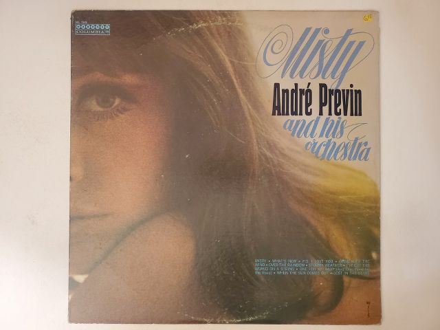 Andr? Previn and His Orchestra Misty vinyl record