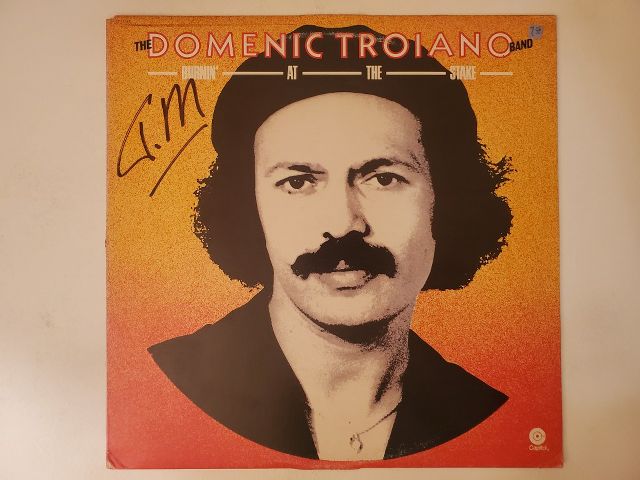 Domenic Troiano Band Burnin' at the Stake vinyl record