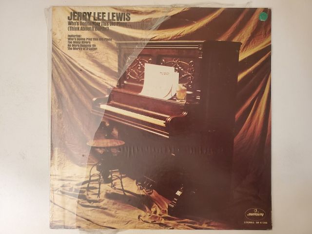 Jerry Lee Lewis Who's Gonna Play This Old Piano (Think About It Darlin') vinyl record