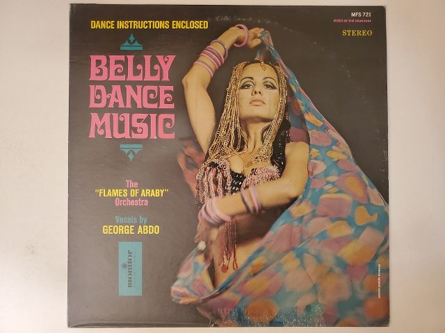 The 'Flames of Araby' Orchestra Belly Dance Music vinyl record