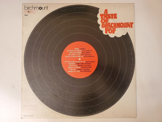 Various A Taste of Birchmount Pop vinyl record