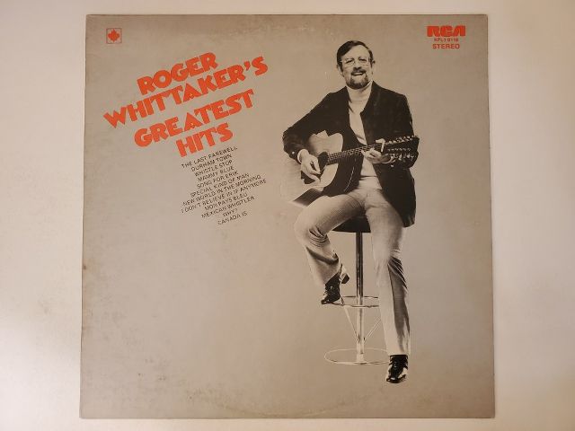 Roger Whittaker Roger Whittaker's Greatest Hits vinyl record