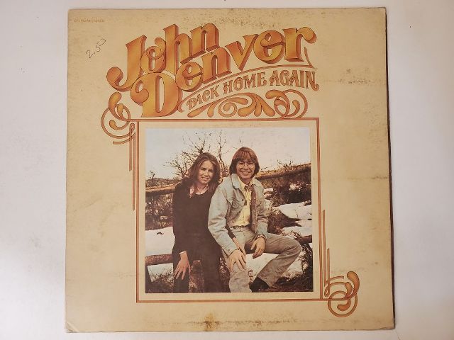 John Denver Back Home Again vinyl record