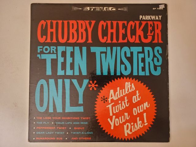 Chubby Checker For 'Teen Twisters Only vinyl record