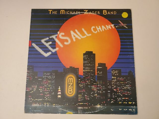 The Michael Zager Band Let's All Chant vinyl record
