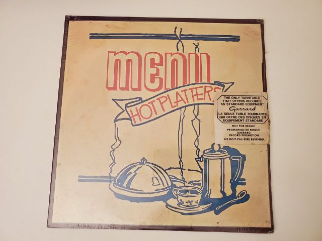 Unknown Menu Hot Platters vinyl record