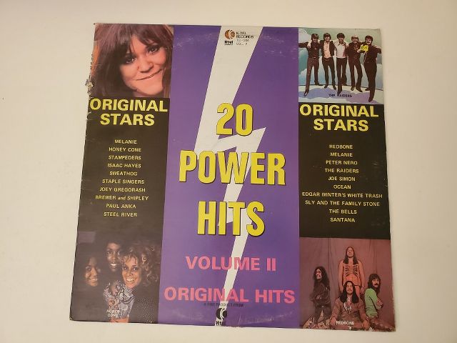 Various Artists 20 Power Hits Volume II vinyl record