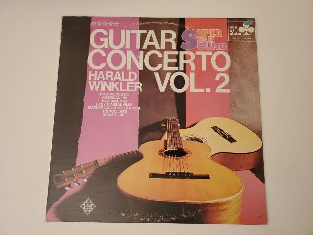 Harald Winkler Guitar Concerto Vol. 2 vinyl record