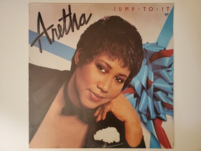 Aretha Franklin Jump to It vinyl record