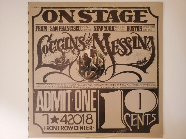 Loggins and Messina On Stage vinyl record