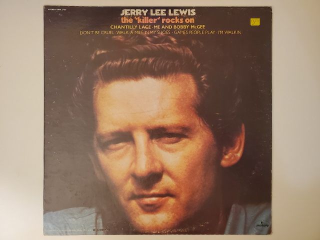 Jerry Lee Lewis The 'Killer' Rocks On vinyl record