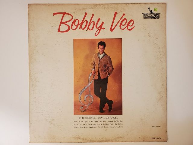 Bobby Vee Devil or Angel vinyl record