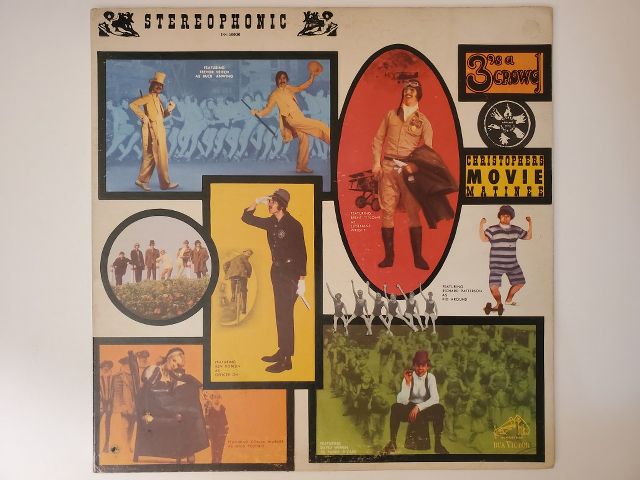 3's a Crowd Christopher's Movie Matinee vinyl record