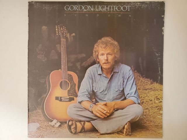 Gordon Lightfoot Sundown vinyl record