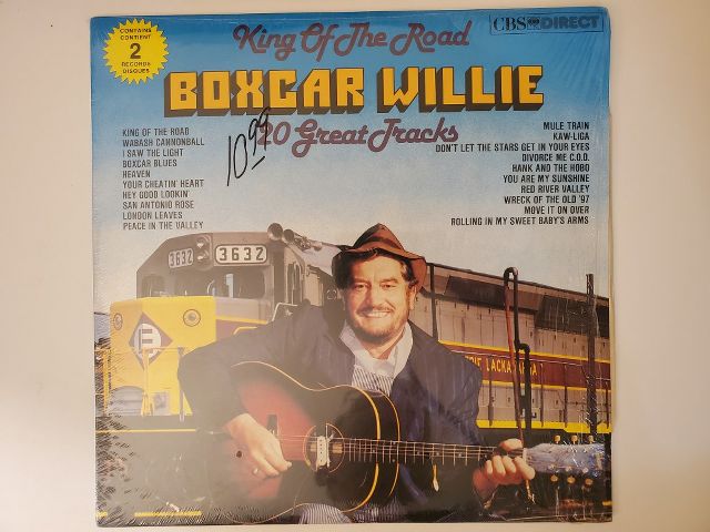 Boxcar Willie King of the Road: 20 Great Tracks vinyl record