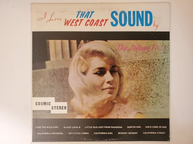 The Jalopy Five I Love That West Coast Sound vinyl record