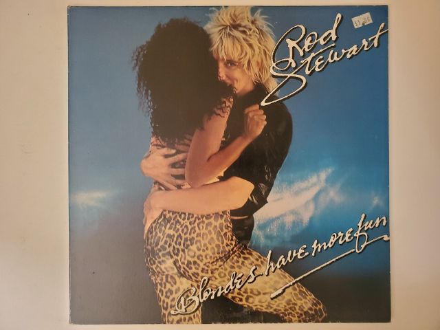 Rod Stewart Blondes Have More Fun vinyl record