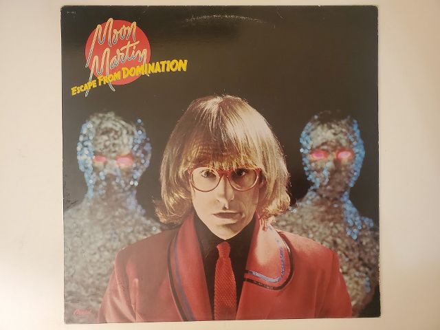 Moon Martin Escape from Domination vinyl record