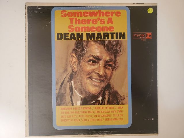 Dean Martin Somewhere There's a Someone vinyl record