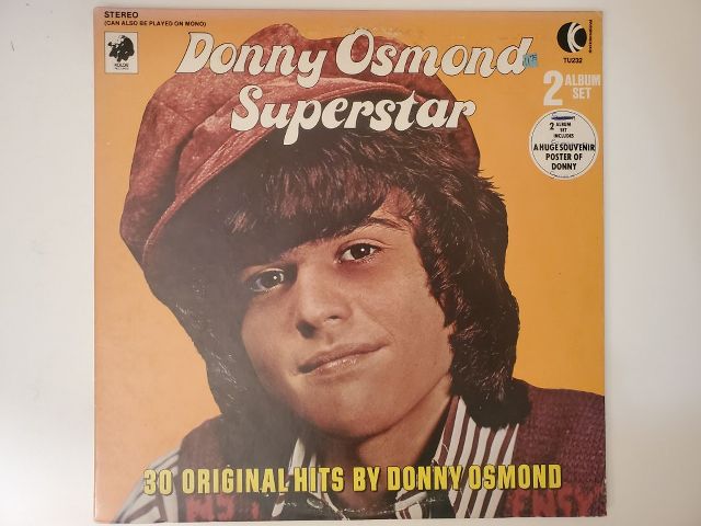 Donny Osmond Superstar vinyl record