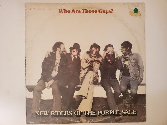New Riders of the Purple Sage Who Are Those Guys? vinyl record