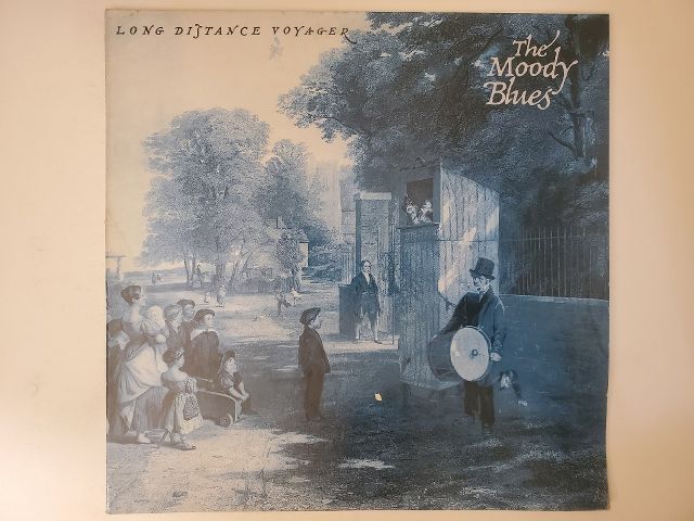 The Moody Blues Long Distance Voyager vinyl record