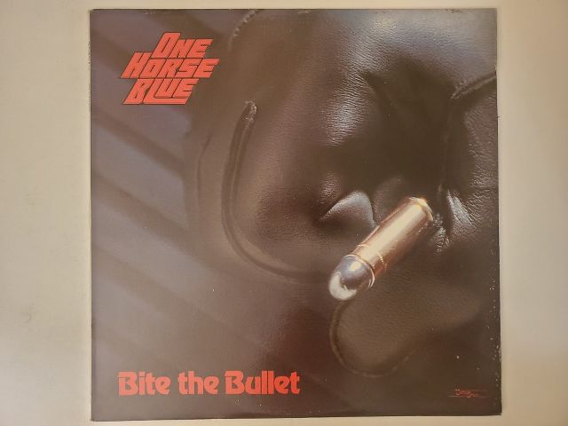 One Horse Blue Bite the Bullet vinyl record