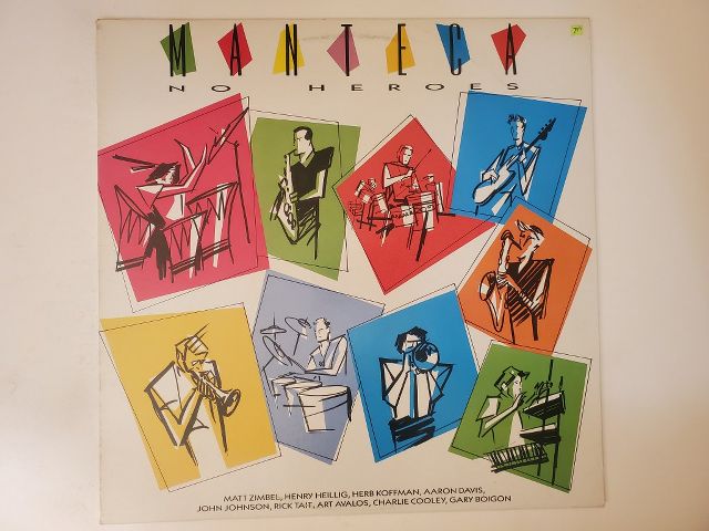 Manteca No Heroes vinyl record