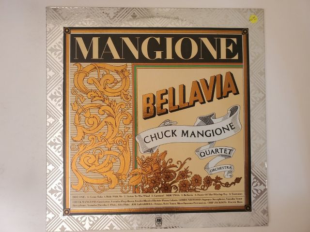 Chuck Mangione Bellavia vinyl record