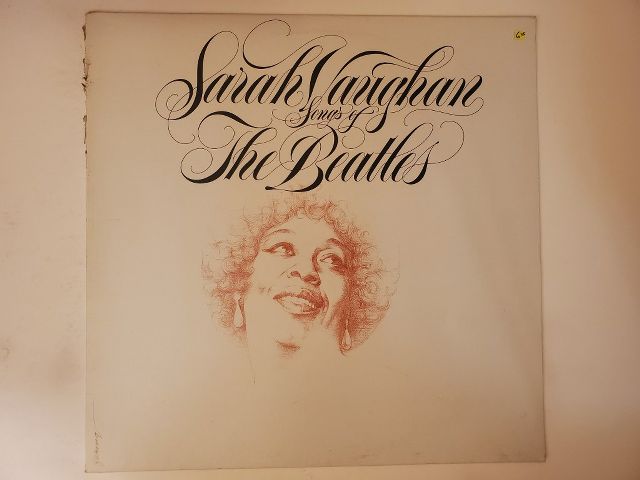 Sarah Vaughan Songs of The Beatles vinyl record