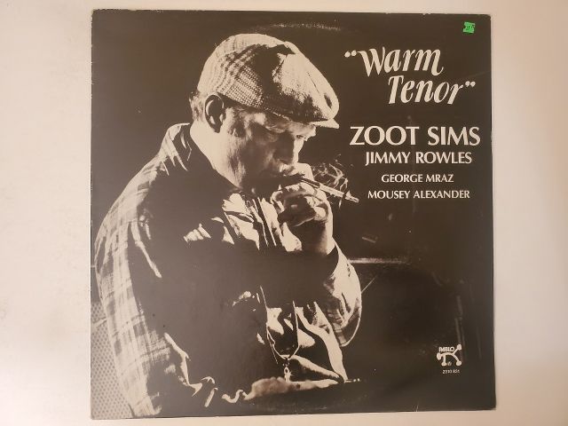Zoot Sims Warm Tenor vinyl record
