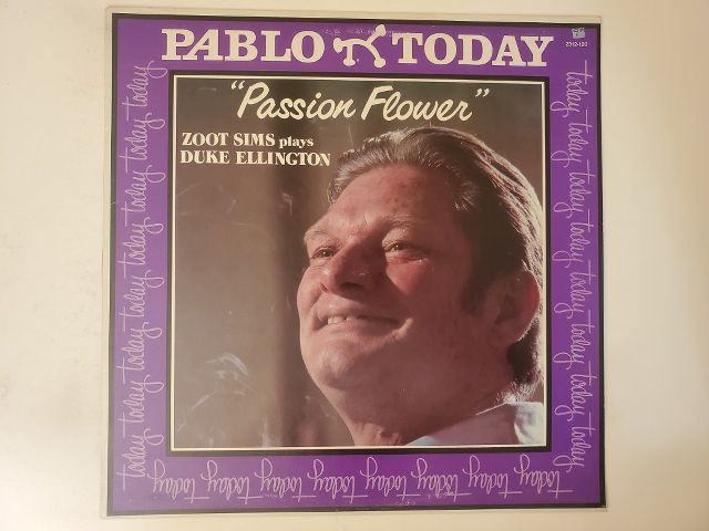 Zoot Sims Passion Flower vinyl record
