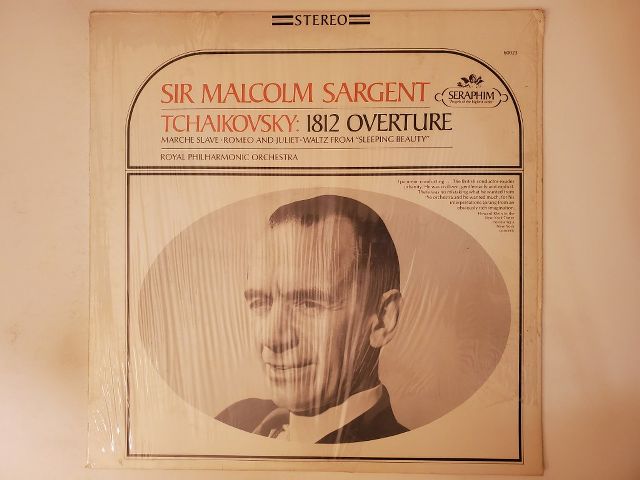 Sir Malcolm Sargent Tchaikovsky: 1812 Overture vinyl record