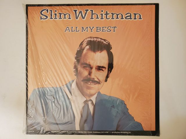 Slim Whitman All My Best vinyl record