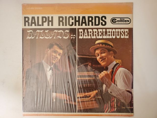 Ralph Richards Ballads to Barrelhouse vinyl record