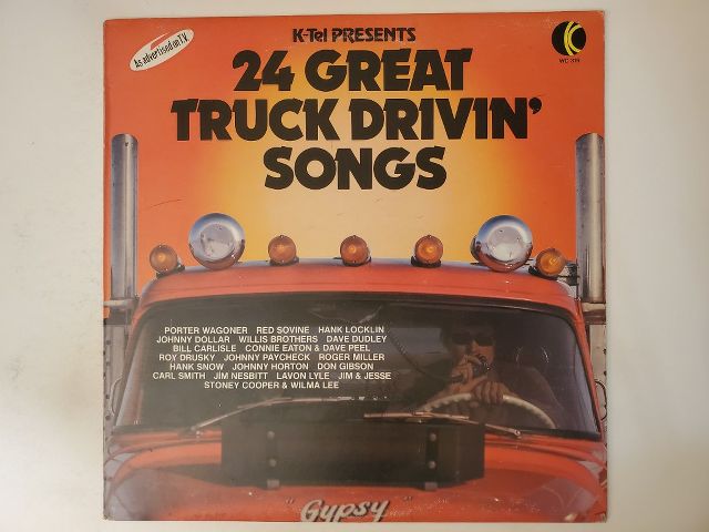 Various Artists 24 Great Truck Drivin' Songs vinyl record