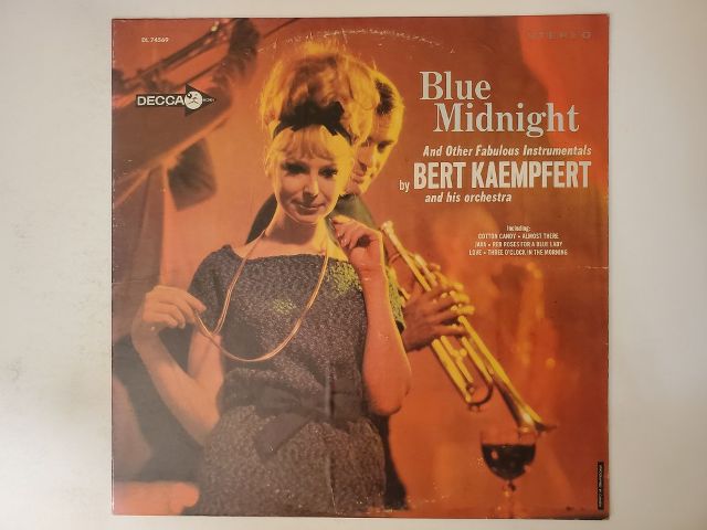 Bert Kaempfert and his orchestra Blue Midnight vinyl record