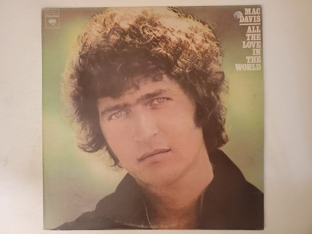 Mac Davis All the Love in the World vinyl record