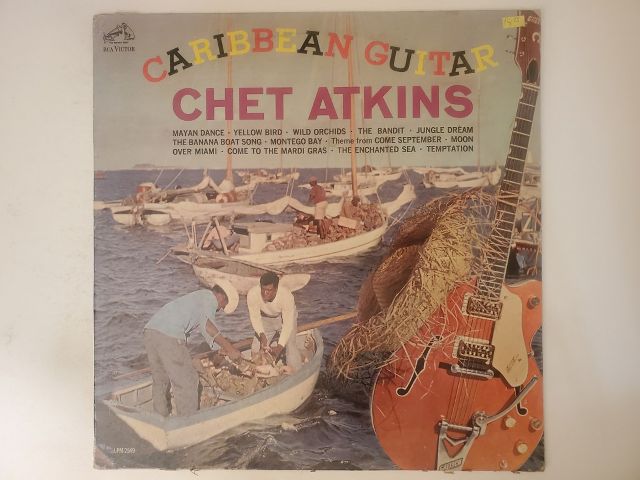 Chet Atkins Caribbean Guitar vinyl record